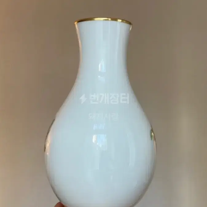 22cm/1960년대 독일 카이저 아름다운 장미 화병