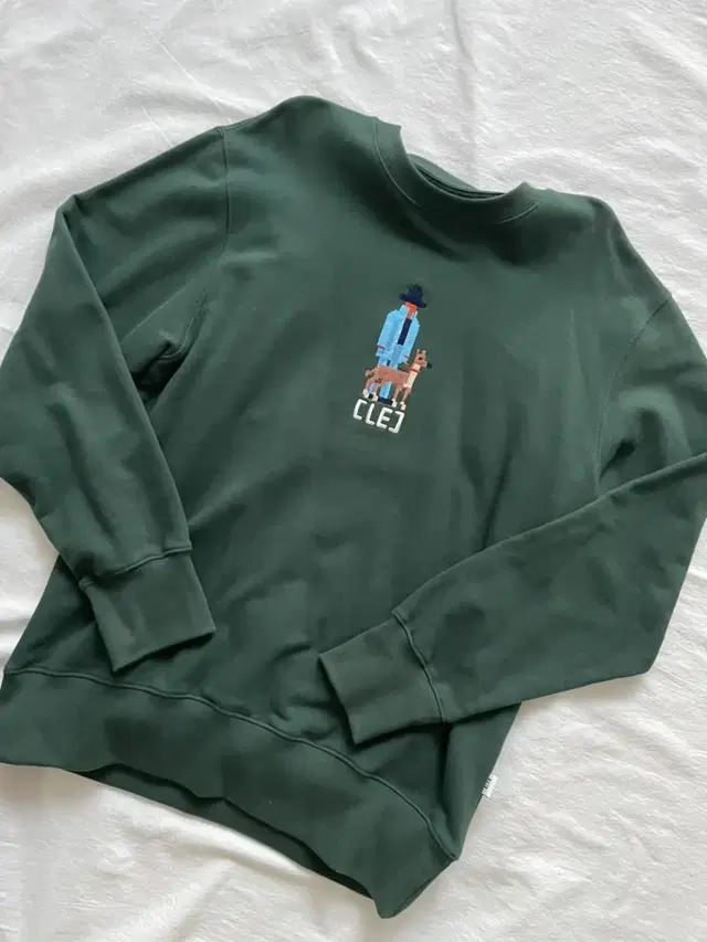 [레모호]PiPi SWEATSHIRT_DEEP GREEN