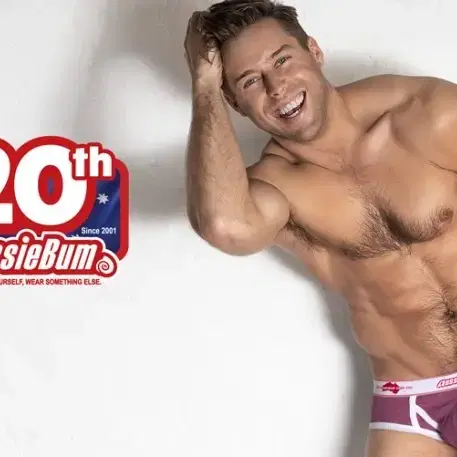 오지범 AUSSIEBUM 클레식오리지널 20주년한정판 M 퍼플 새상품