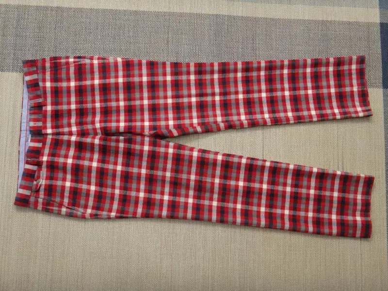 (34") lew castell golf winter check pants