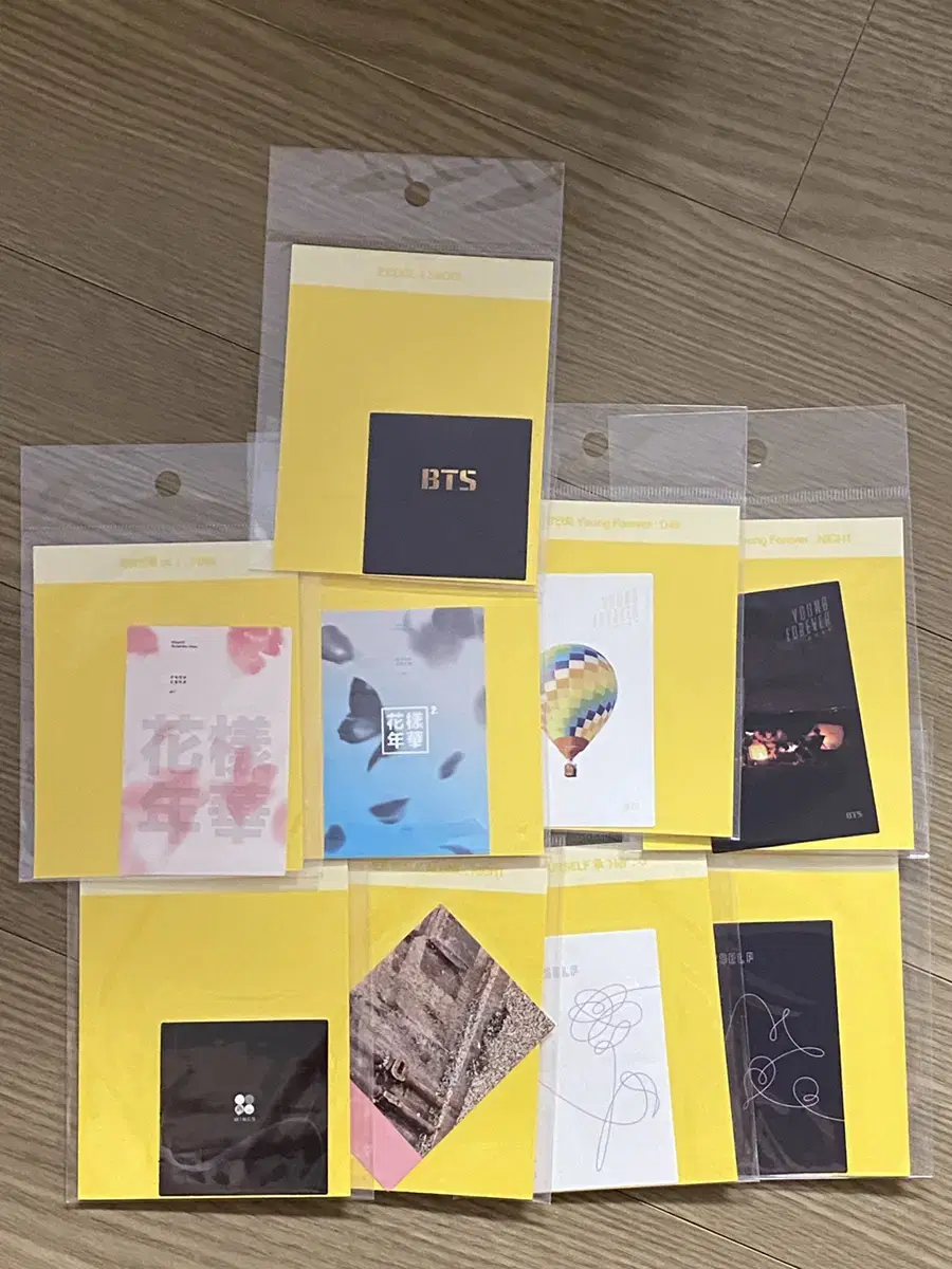 Exhibition today album Cover sticker BTS