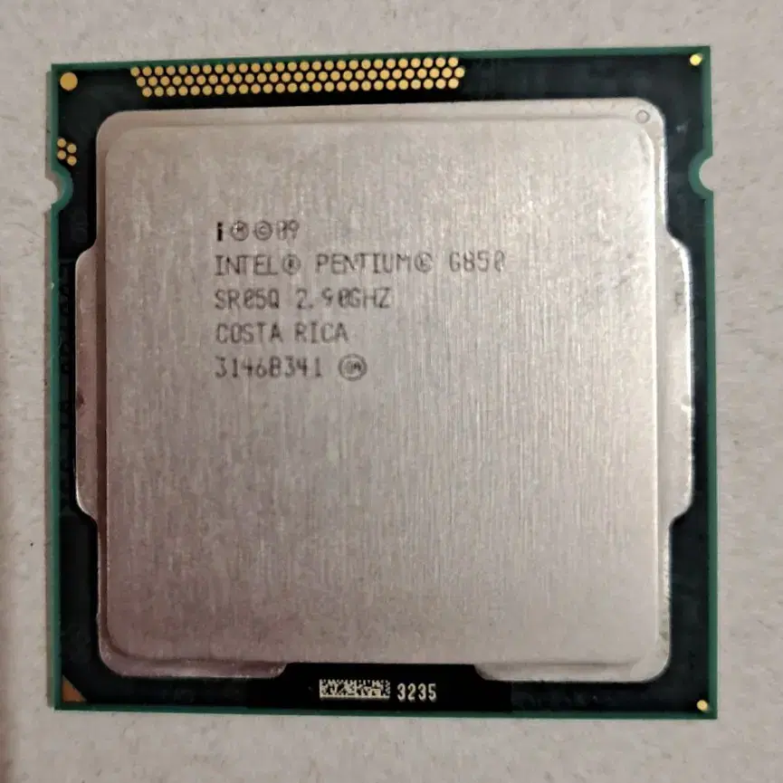 CPU G850