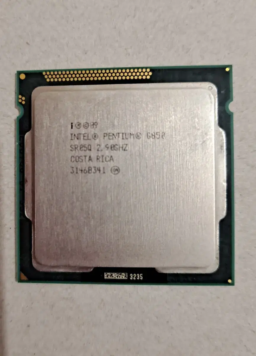 CPU G850