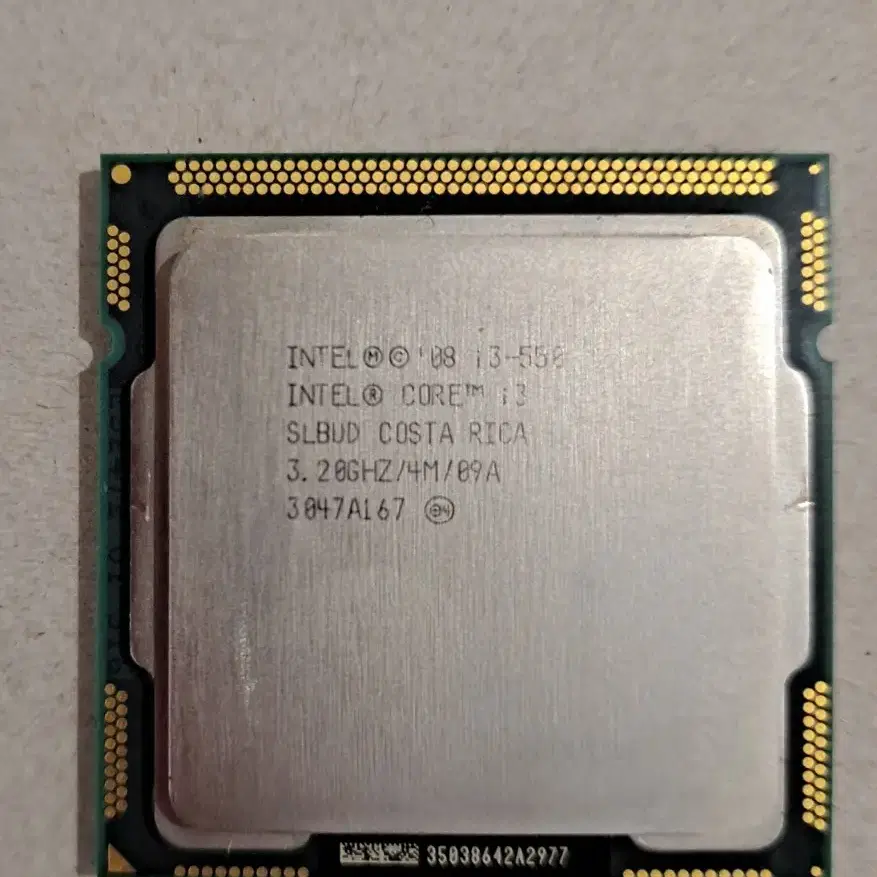 CPU i3-550