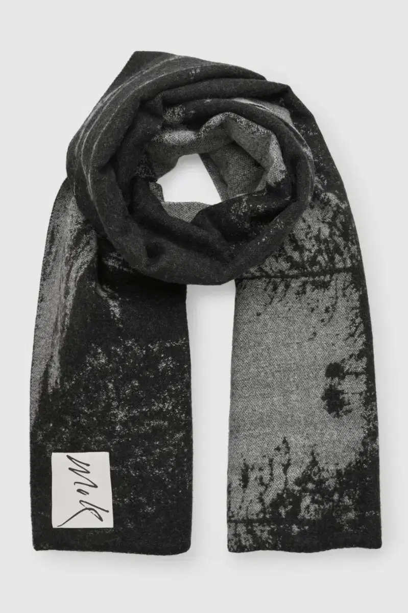 코스 JACQUARD WOOL SCARF 1035644001