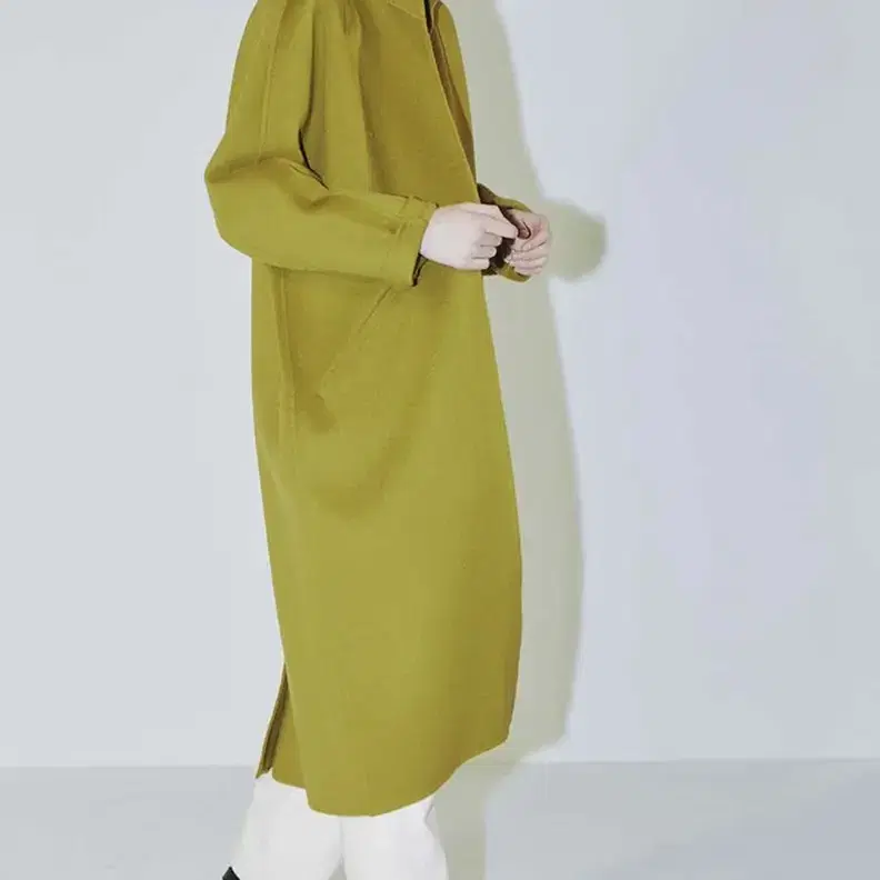 CLOCLOTHES Clo long handmade coat OLIVE