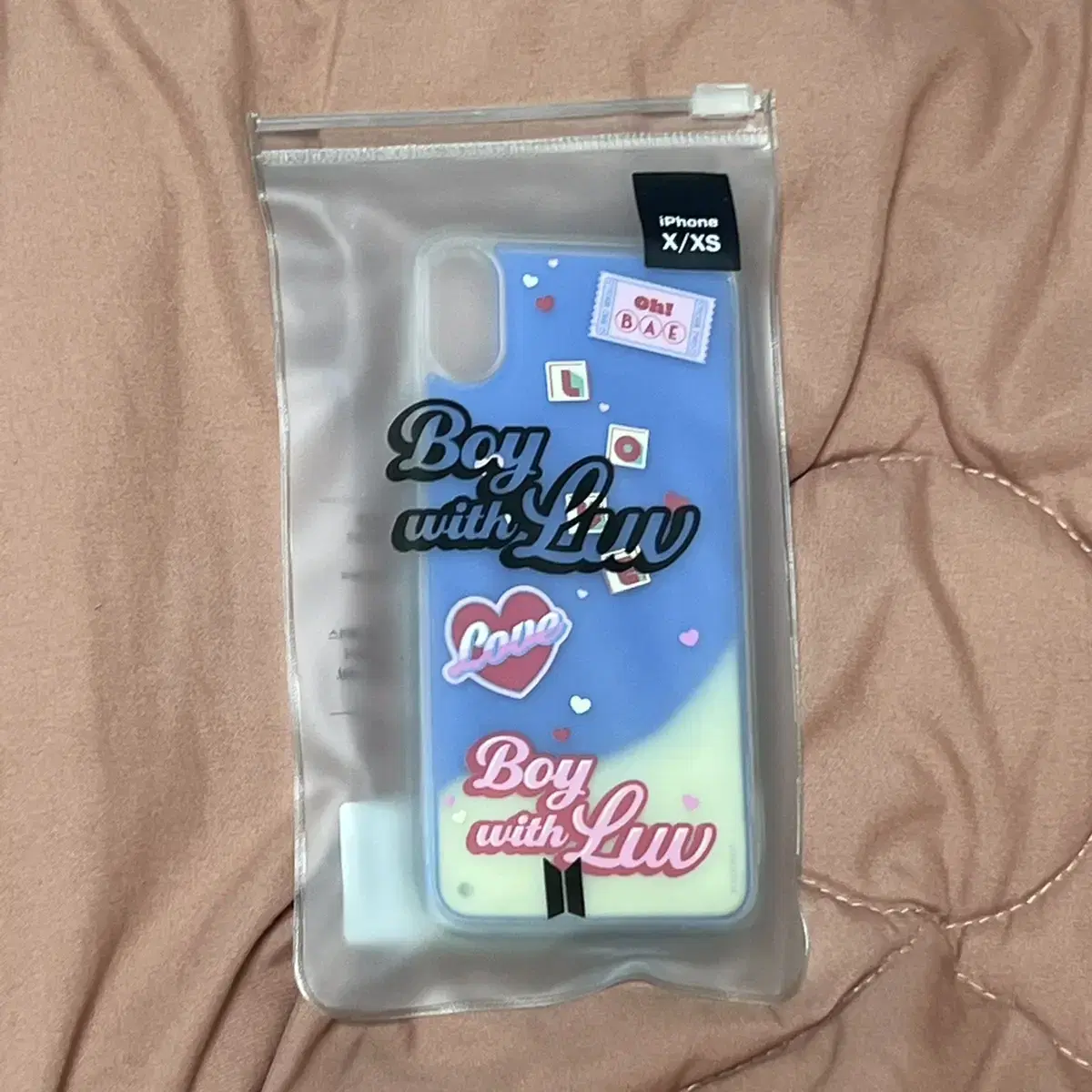 HOUSE OF BTS pop up Boy with Luv Sand Phone Case