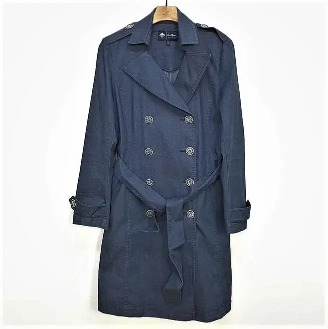 Erwin Light Navy Trench Coat 66 (HU4828)