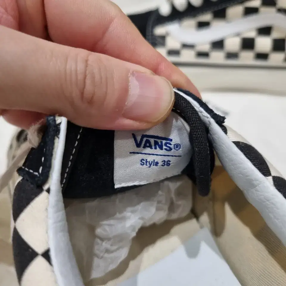 VANS 반스 스타일36 체커보드