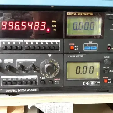UNIVERSAL SYSTEM MS-9160 電子工作・実験用4種の計測機器 多し