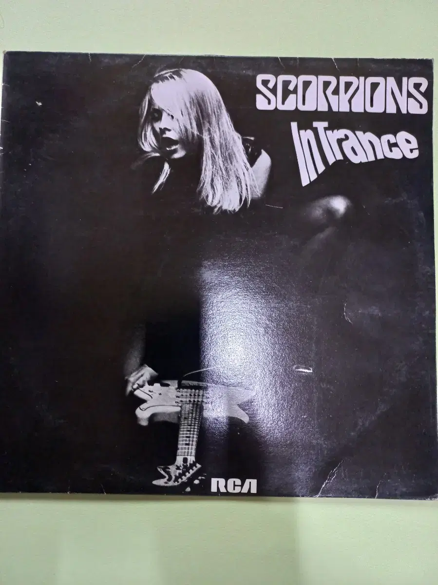 Lp중고 스콜피온스 SCORPIONS IN TRANCE 음반 판매합니다