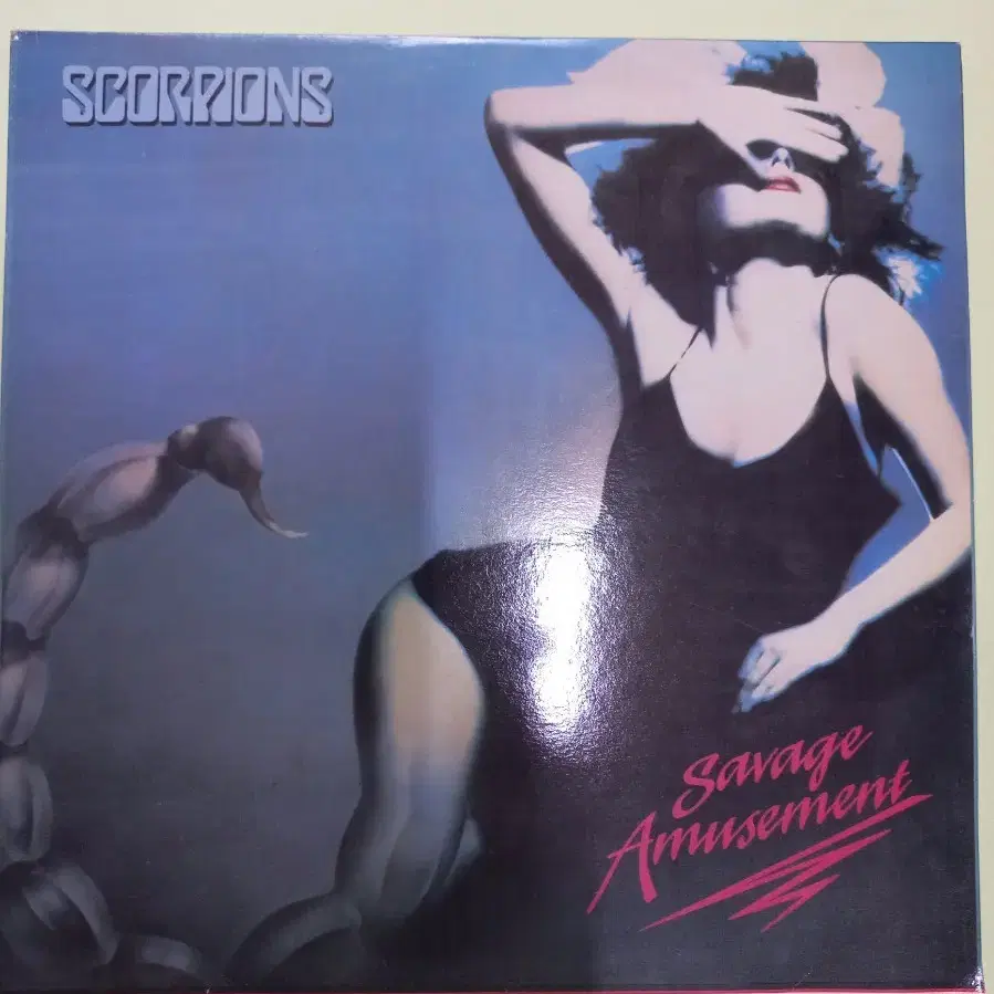 Lp중고 스콜피온스 SCORPIONS SAVAGE AMUSEMENT 음반