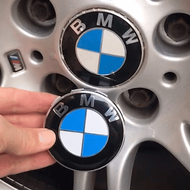 (새상품)BMW 휠캡 68MM 판매합니다 E바디 F바디전용 2컬러