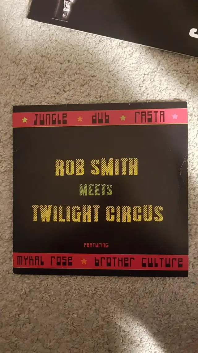 Rob Smith vs. Twiligjt Circus 바이닐 레코드 엘피