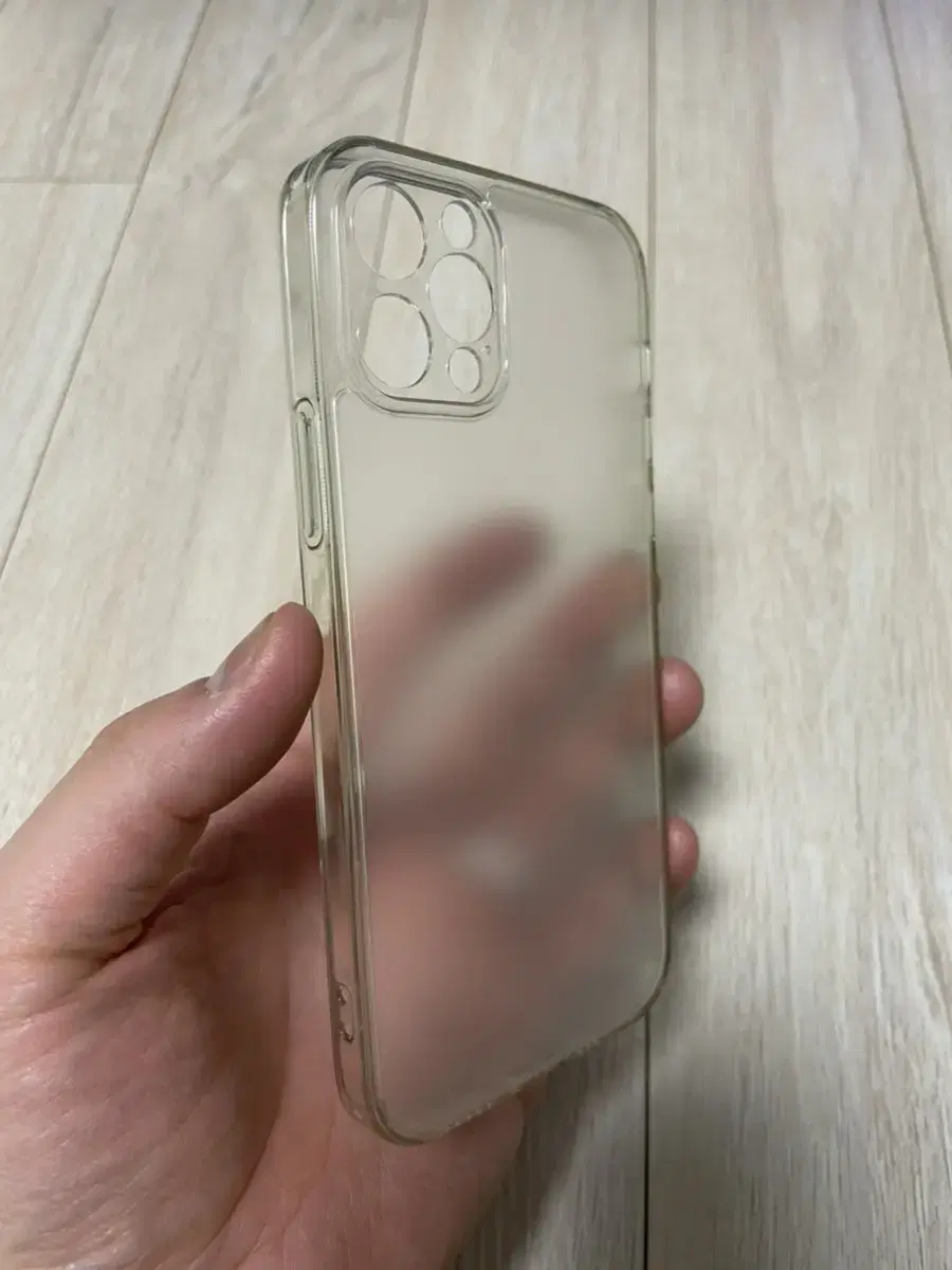 iPhone 12/12 Pro Matte Transparent Case