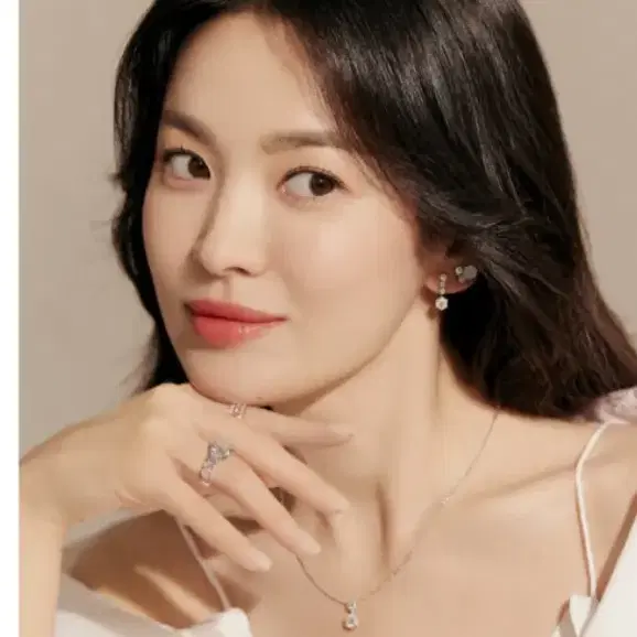 925silver 송혜교 드롭 귀걸이 