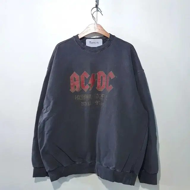 SS신상) ACDC 피그먼트 맨투맨 3color