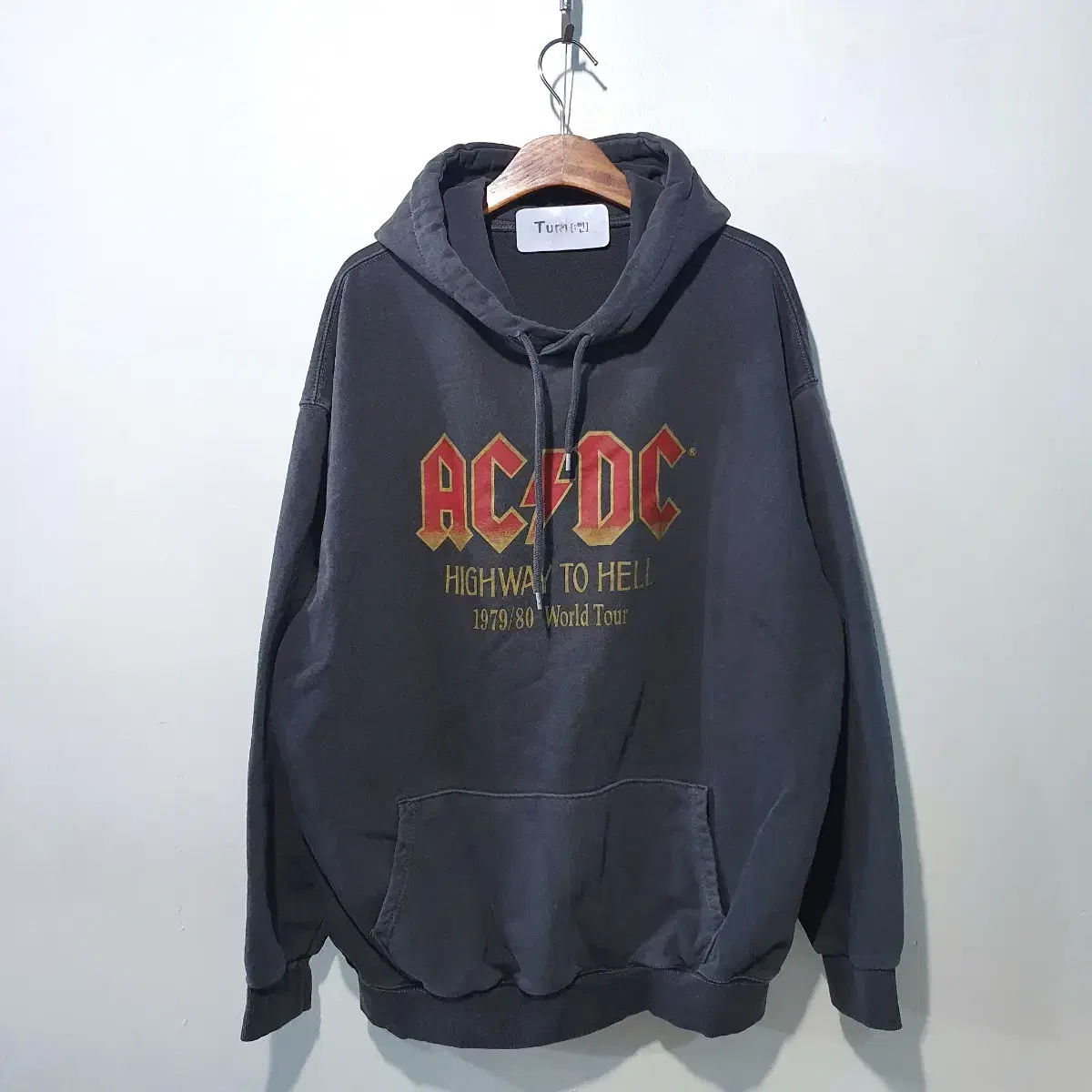 FW신상) ACDC 피그먼트 후드 세트 2color