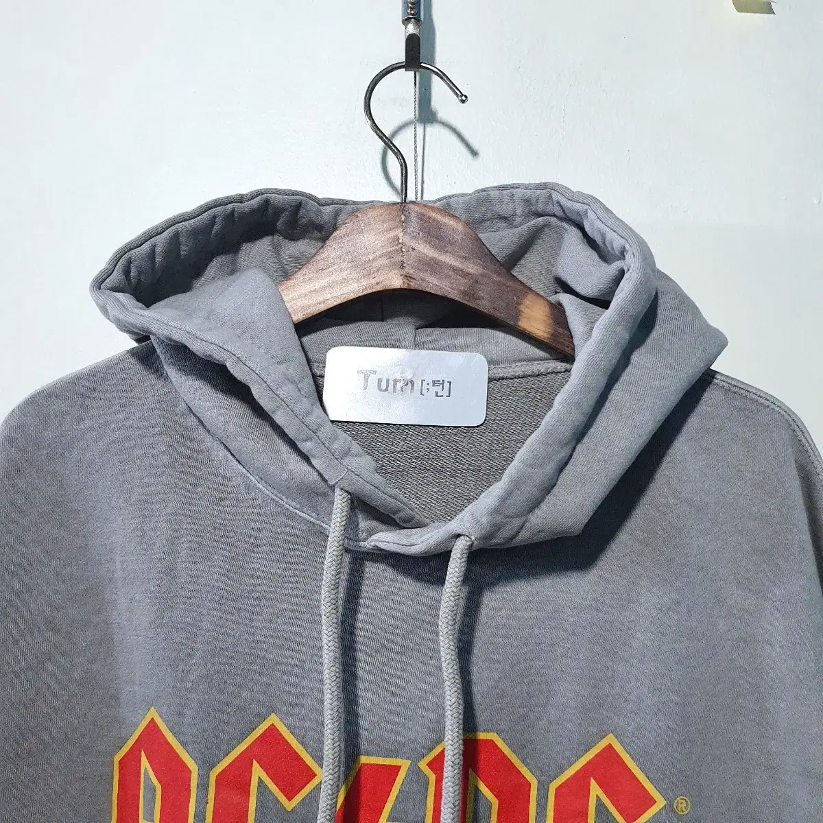 FW신상) ACDC 피그먼트 후드 세트 2color