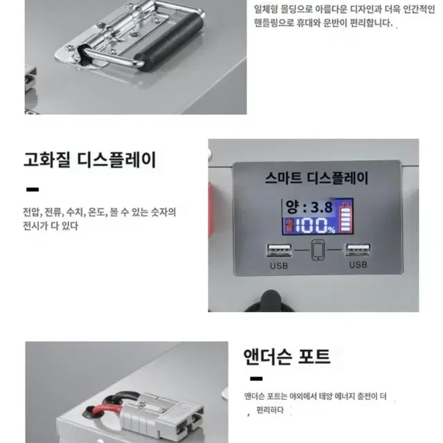 [특가할인]리튬 인산철 배터리 파워뱅크12V 150ah 1200W