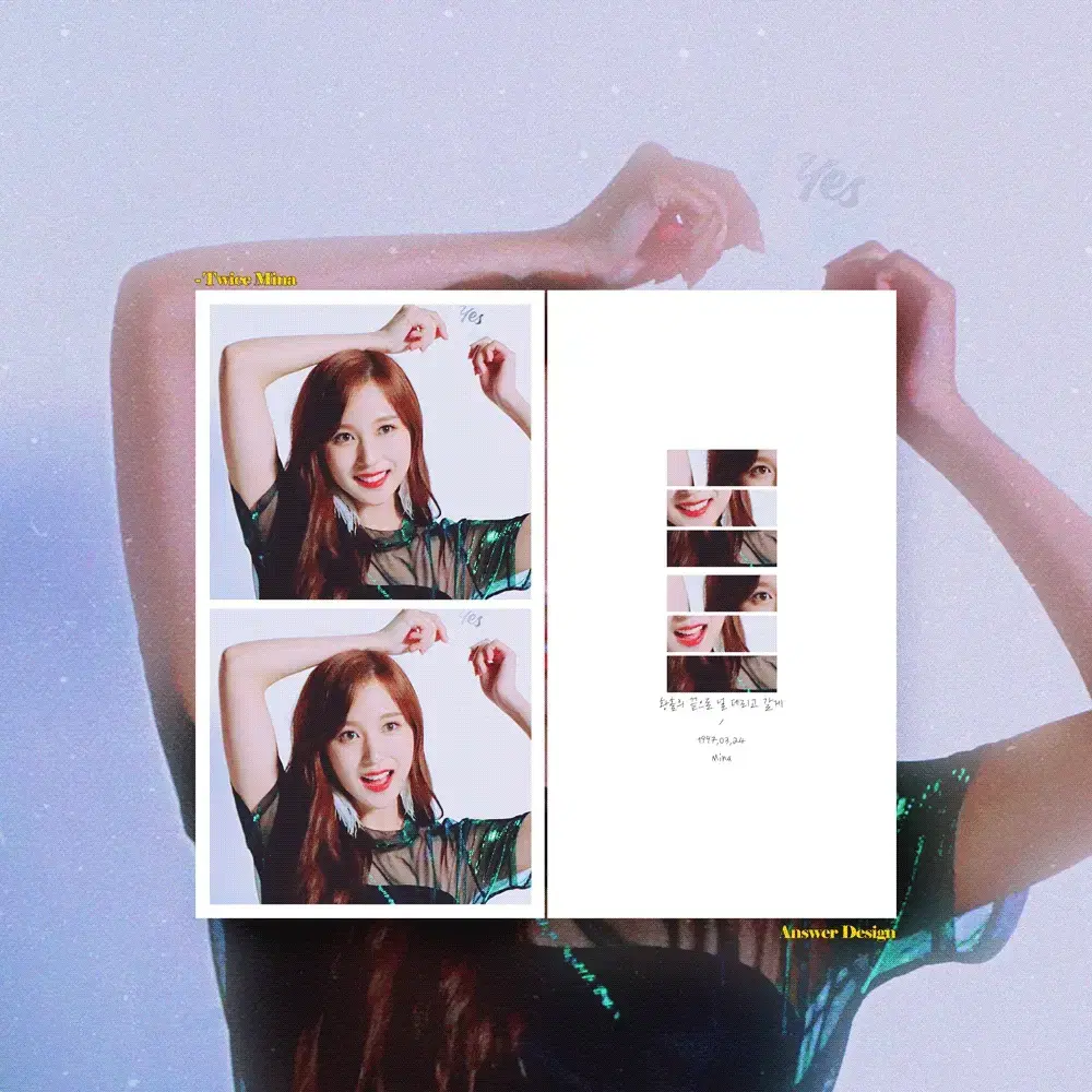 Twice mina YourMoment Photo Card