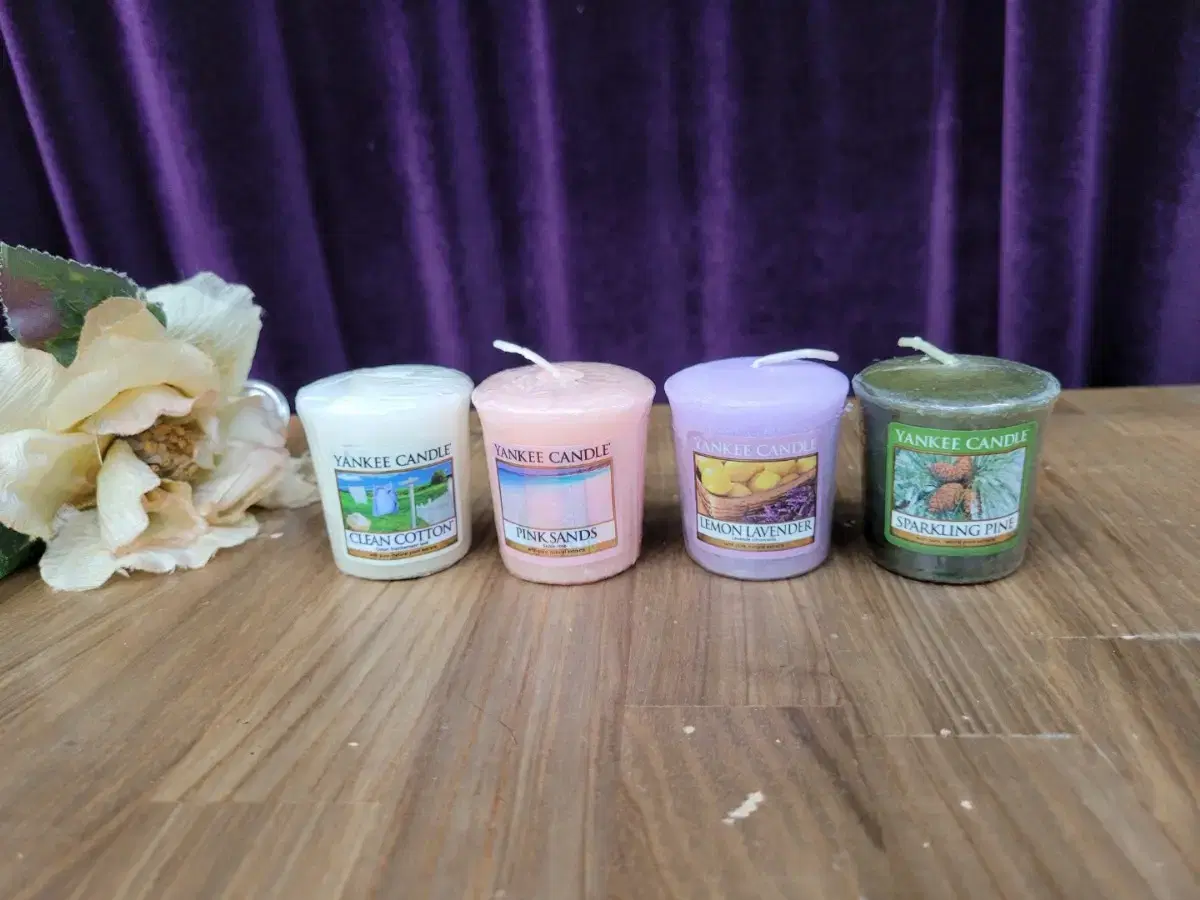 양키캔들정품4종YANKEE CANDLE