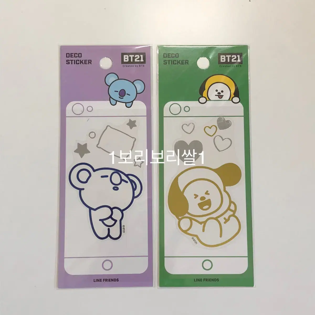 BT21 bangtan bts sticker wts Photocard