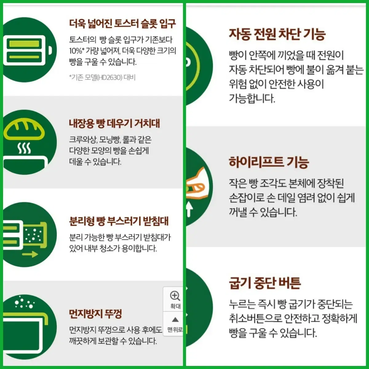 필립스 비바 컬렉션 토스터