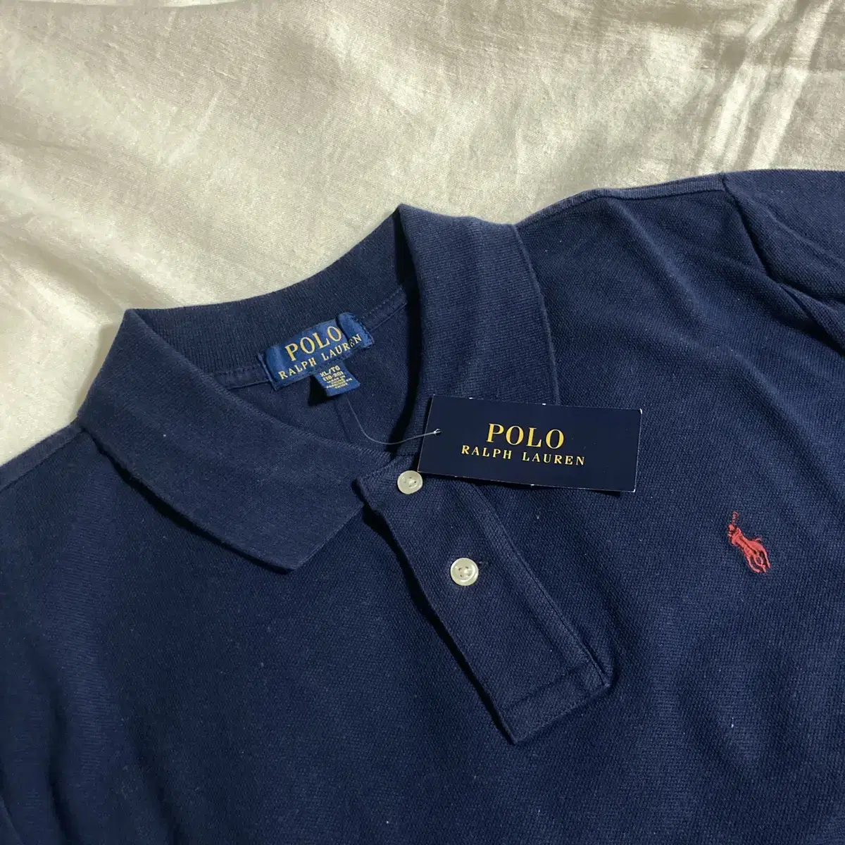 [새상품] 폴로 Polo Ralph lauren 보이즈 카라티  네이비