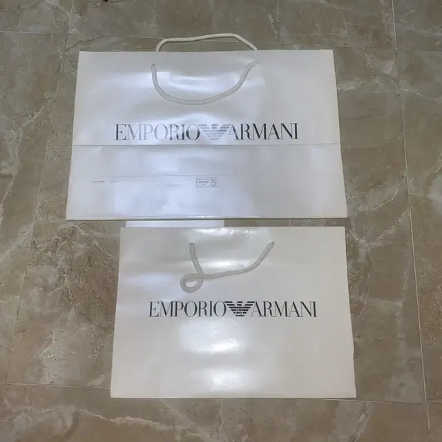 Emporio Armani 엠포리오 아르마니 쇼핑백 