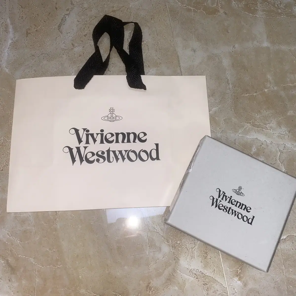 Vivienne Westwood shopping bag & wallet box 