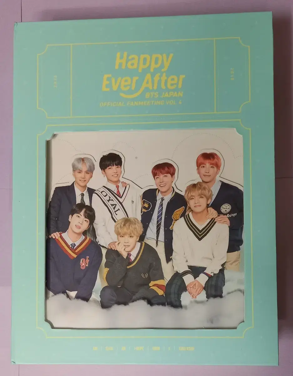 방탄 BTS 일본 팬미팅 머스터 4기 머사터 DVD(포카제외)