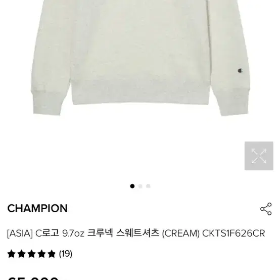 champion 챔피온 맨투맨 XL