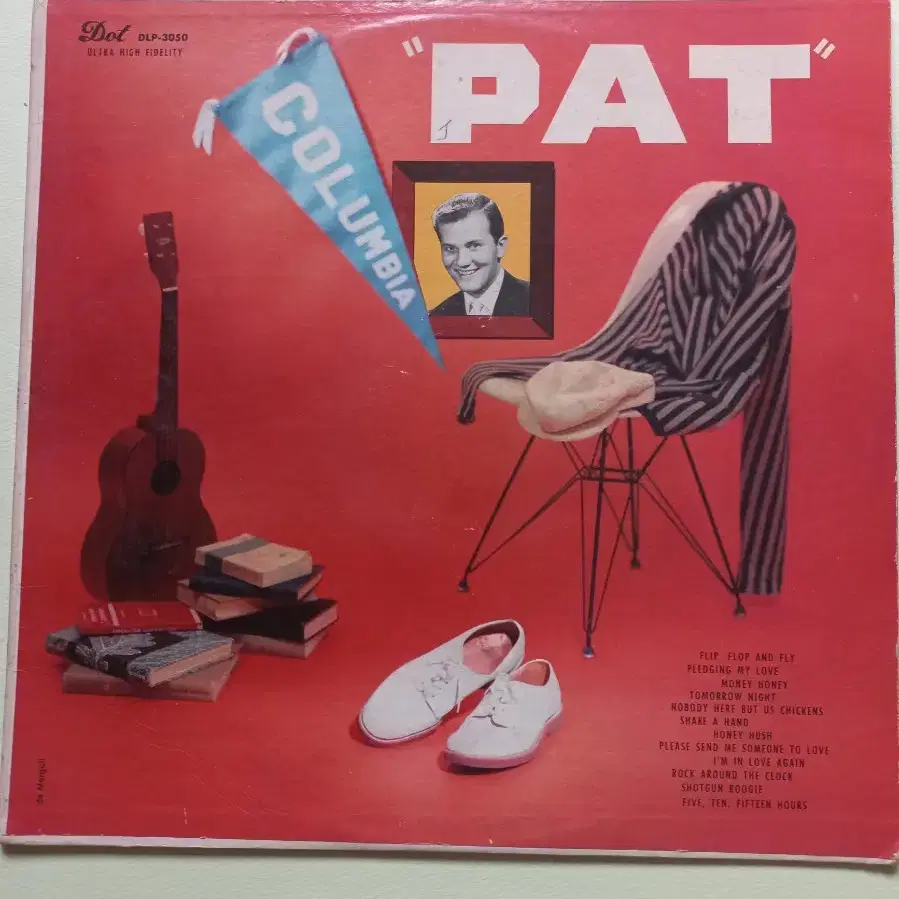 Lp중고 펫 보니 PAT BOONE 음반 판매합니다.