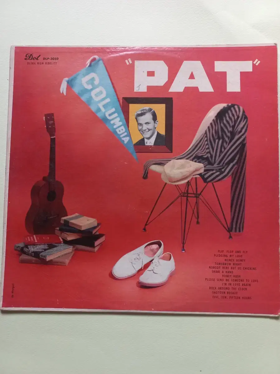 Lp중고 펫 보니 PAT BOONE 음반 판매합니다.