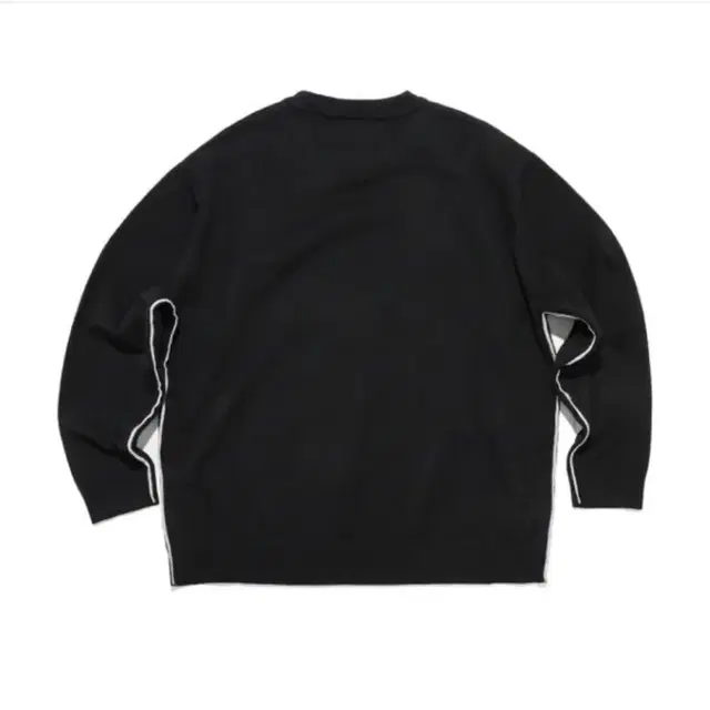 디폴트밸류 default line point knit(black) s