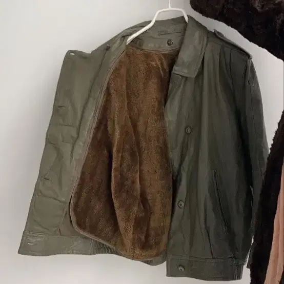 빈티지 낙원 sheep skin jacket