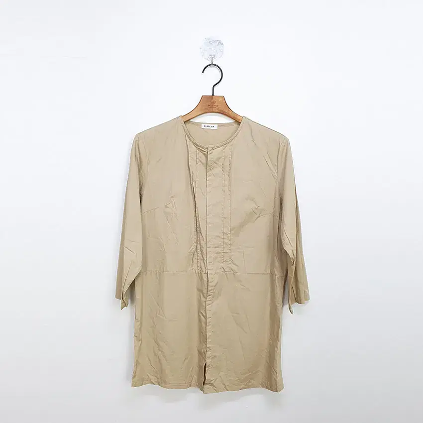 Vintage CLOSE UP Women's Beige Shirt (HU4738)