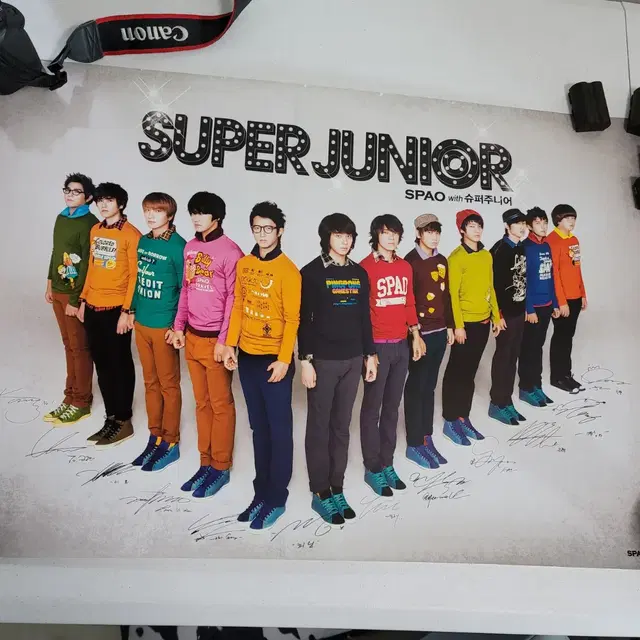 슈퍼주니어 spao 포스터 