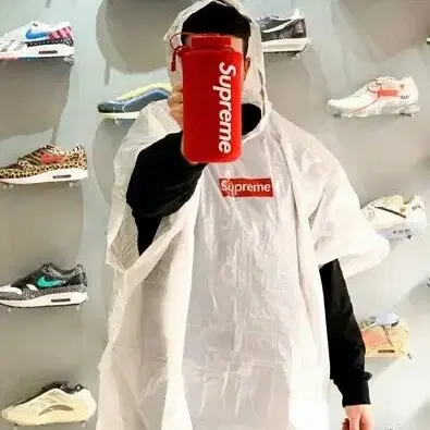 Supreme 20ss Bllpark Boxlogo Poncho.새제품.