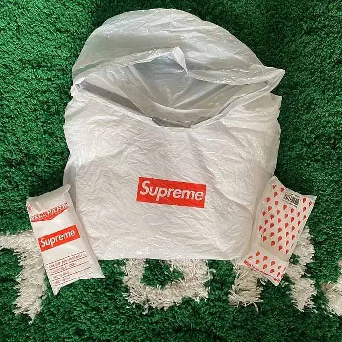 Supreme 20ss Bllpark Boxlogo Poncho.새제품.