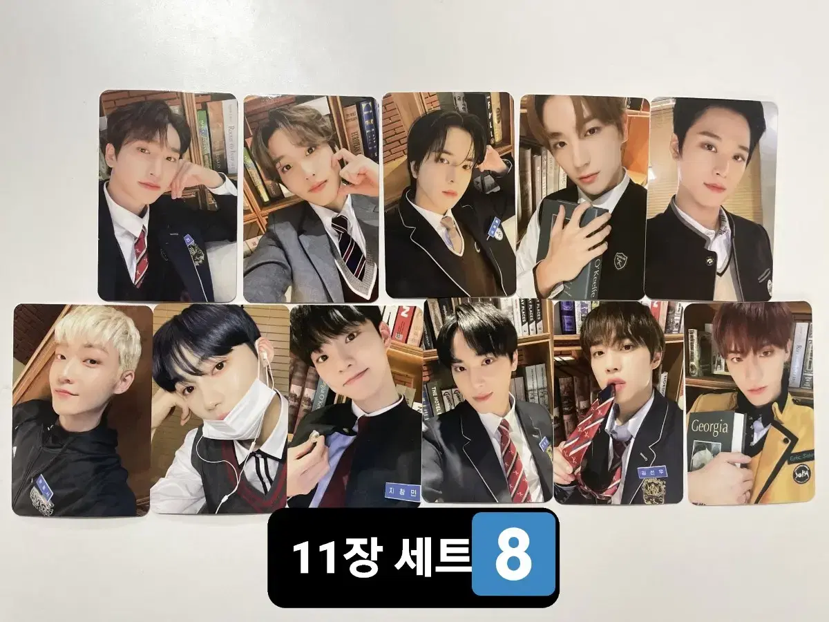 The Boyz makestar Alma Mater Uniforms unreleased photocard photocard Set