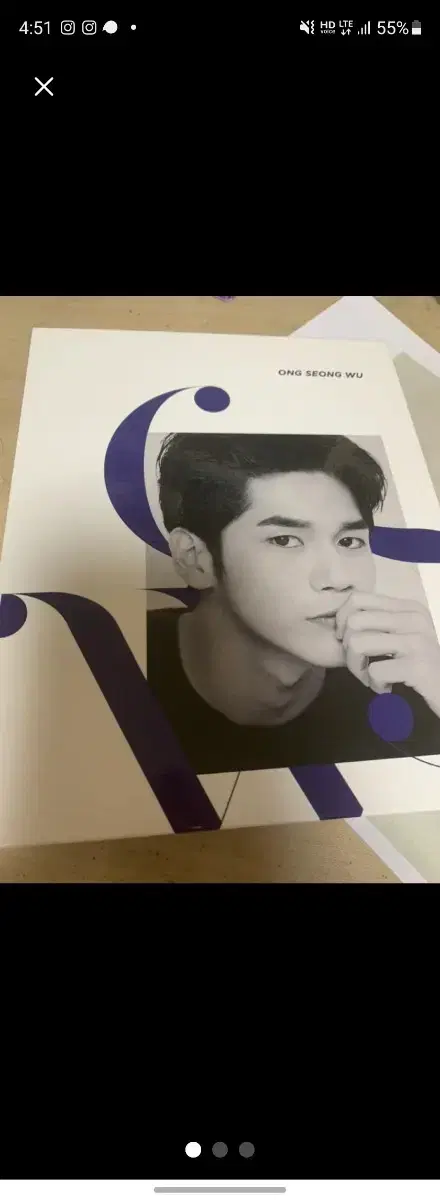 옹성우 생일기념 전시회 바인더, 포토카드