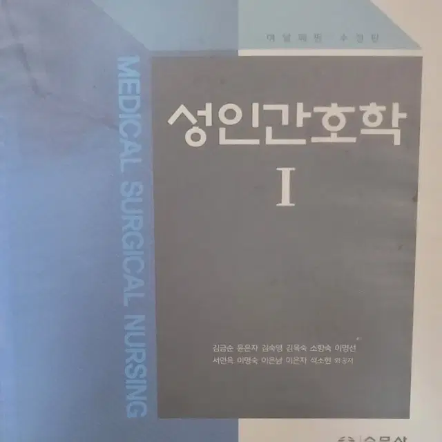 성인간호학 1 수문사