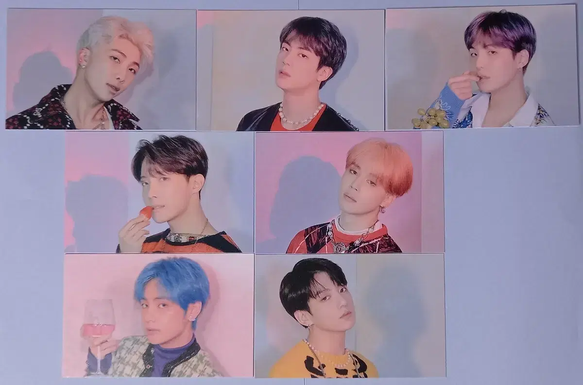 방탄 BTS 페르소나 팝업스토어 포카 분할 일괄