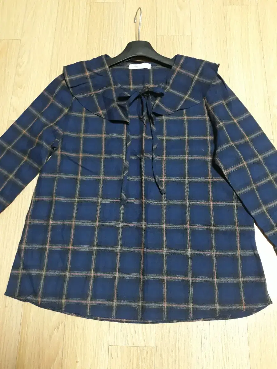 Bloo check shirt~55//New product