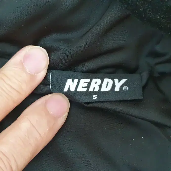 널디 NERDY 롱패딩 S