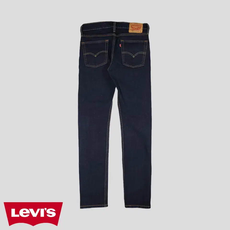 Levis 510 jeans in a straight fit with a dark wash 31