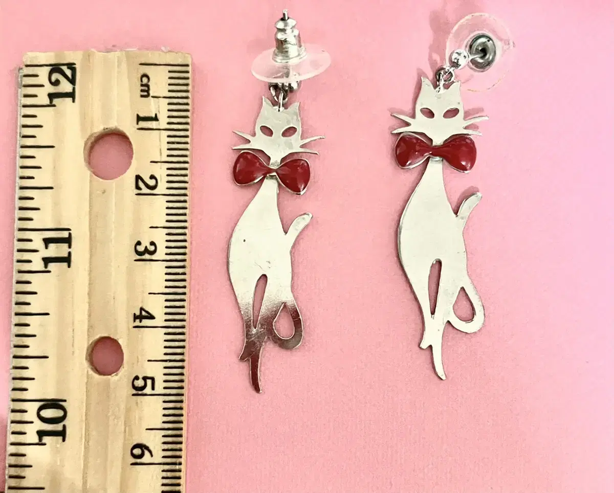 고양이 귀걸이, cat earrings,