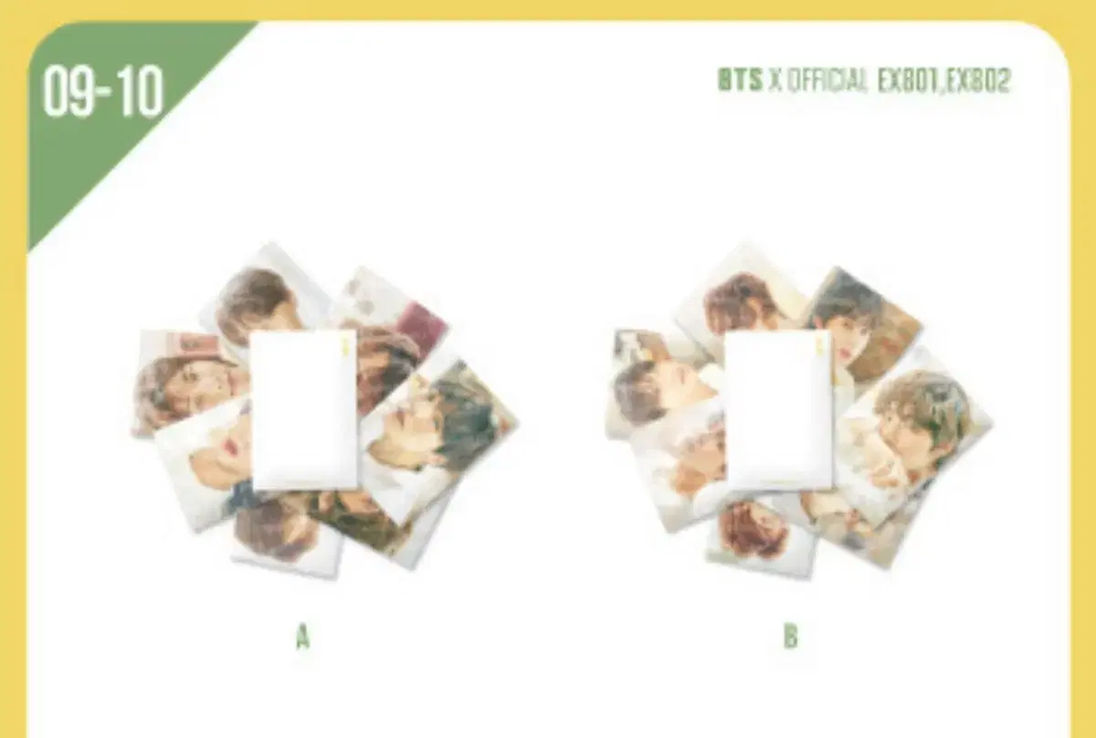 BTS Today Exhibition Postcard Set